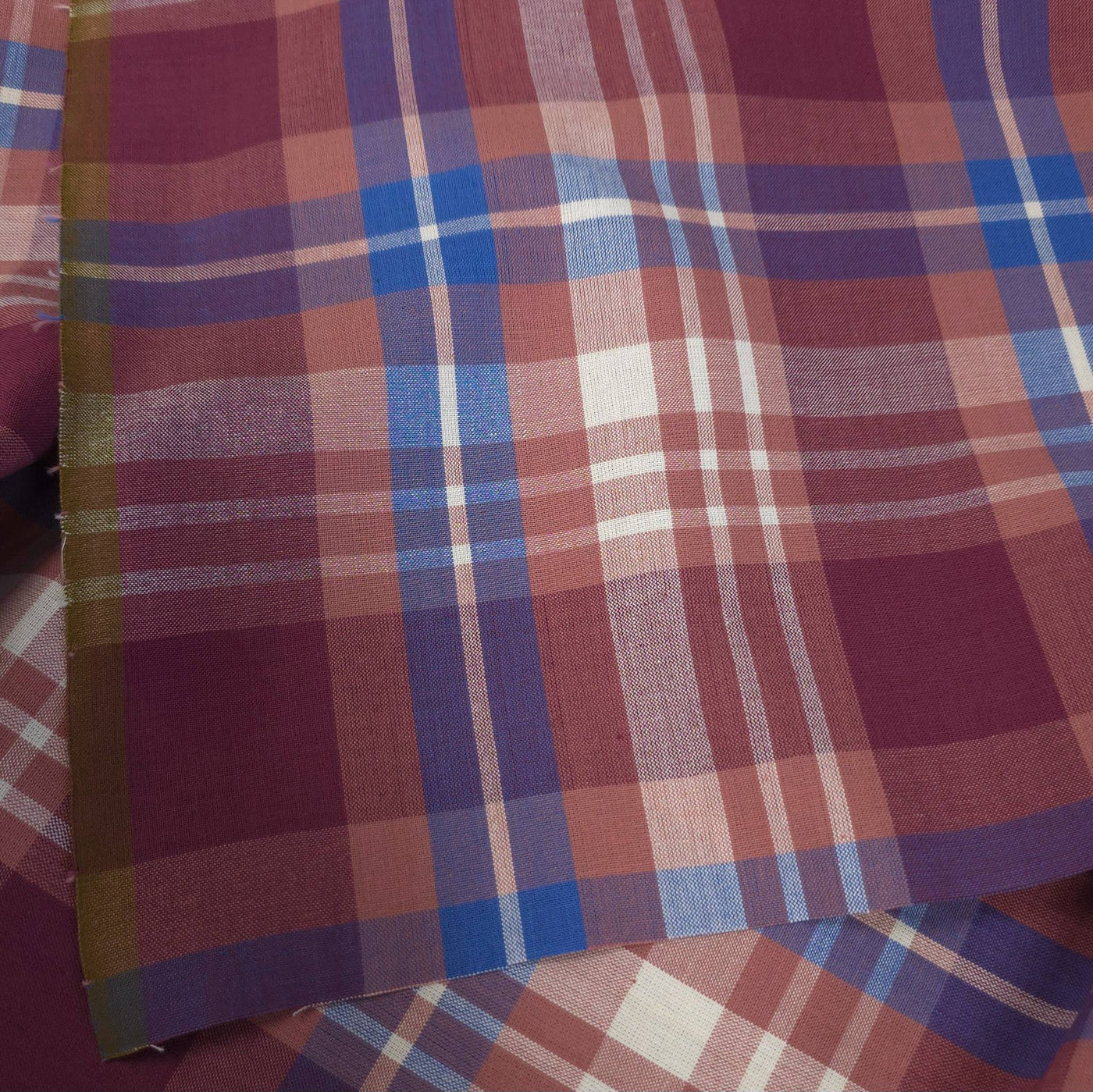 Yarn Dyed | 100% Cotton | Arcade Wovens | Garnet | Fableism