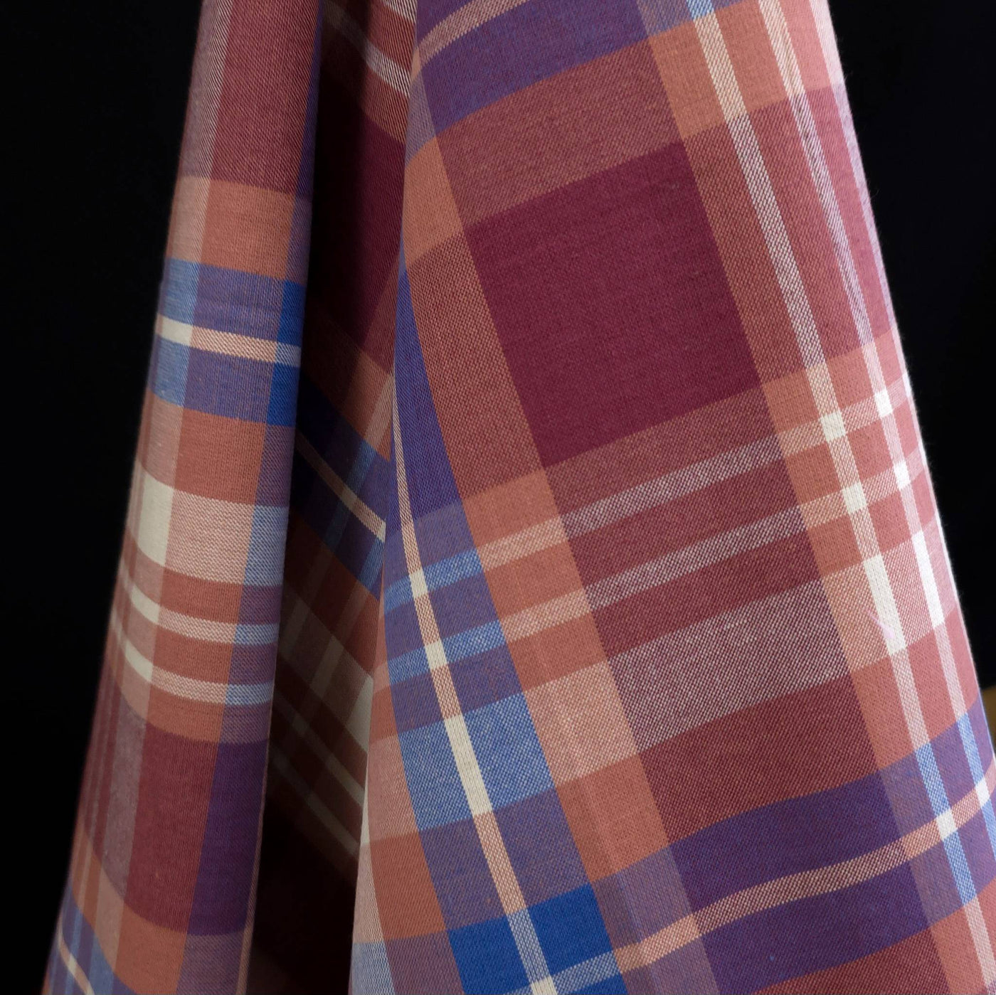 Yarn Dyed | 100% Cotton | Arcade Wovens | Garnet | Fableism