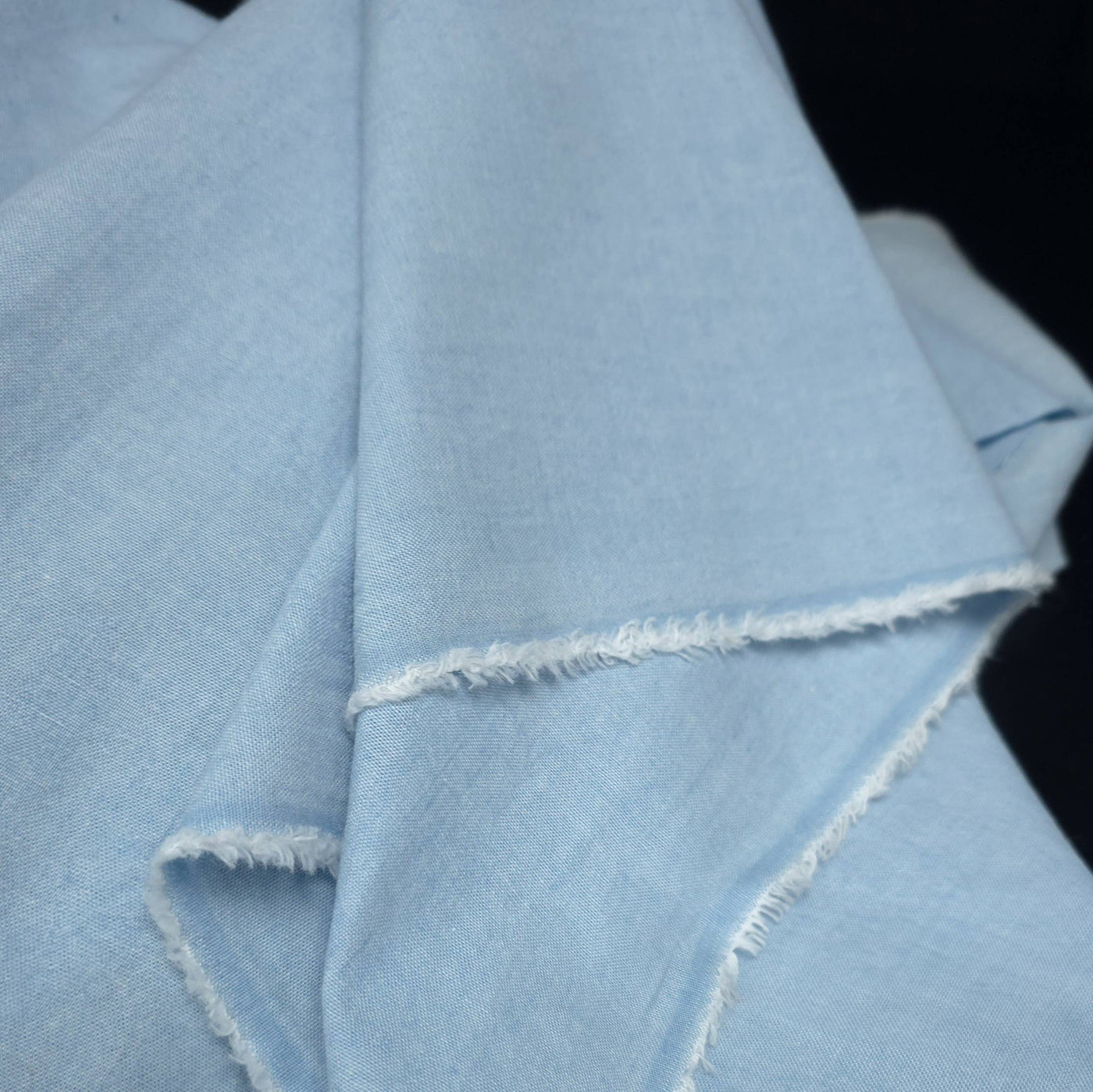 Sky Blue Cotton Broadcloth | Soft Shirting