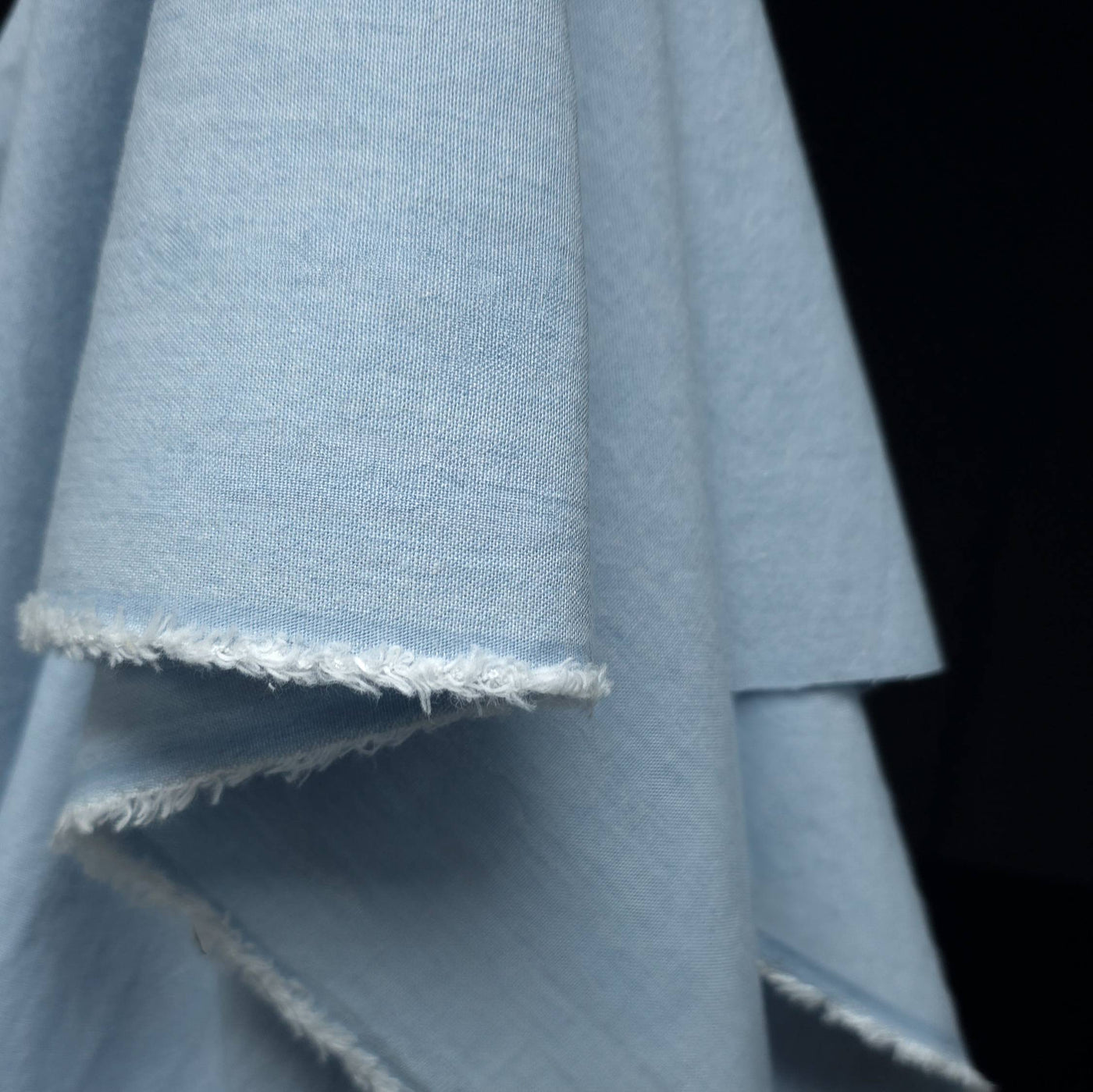 Sky Blue Cotton Broadcloth | Soft Shirting
