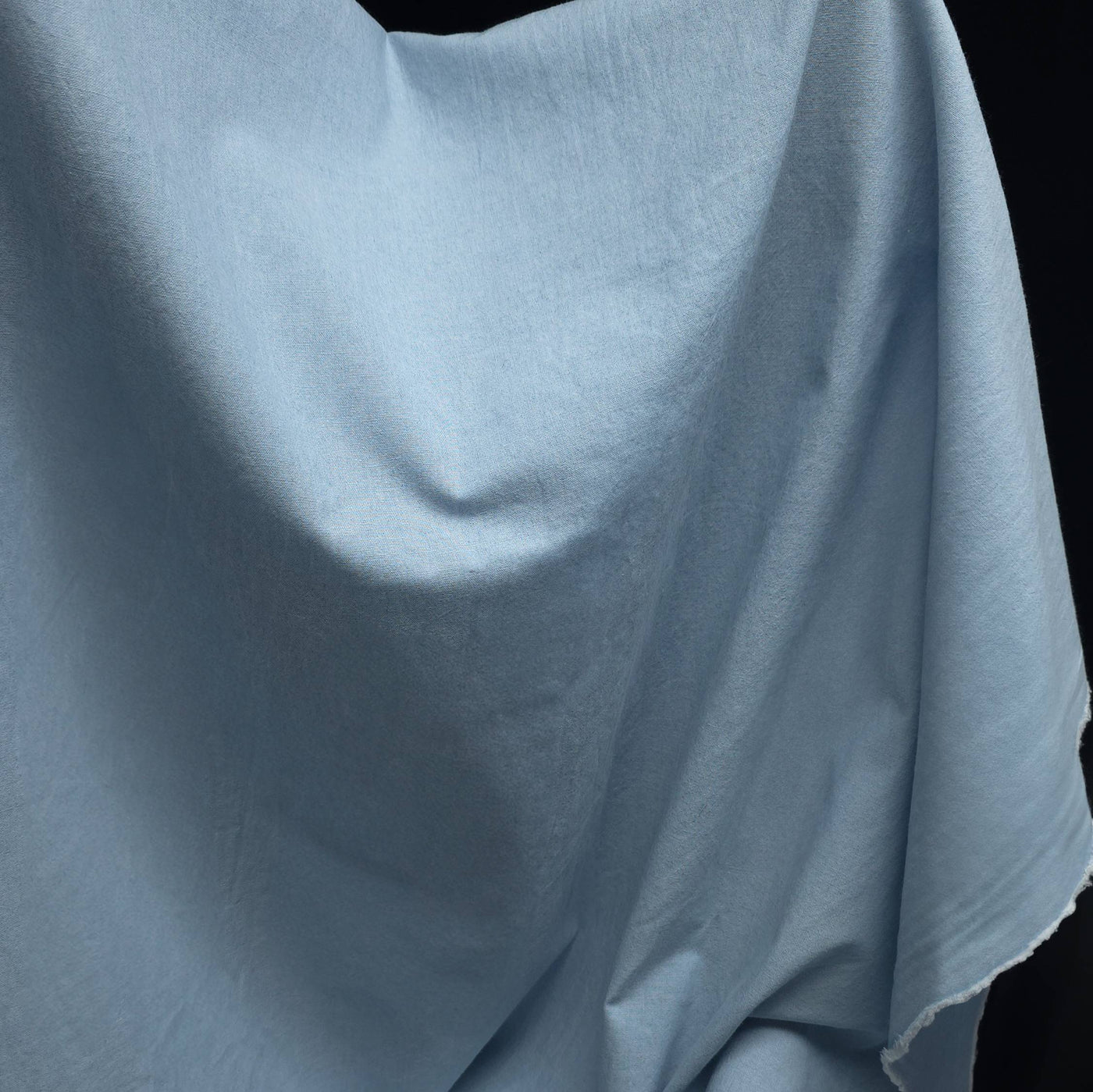 Sky Blue Cotton Broadcloth | Soft Shirting