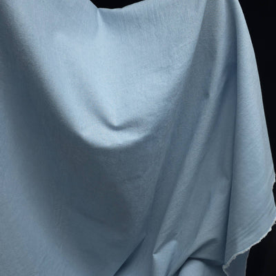 Sky Blue Cotton Broadcloth | Soft Shirting