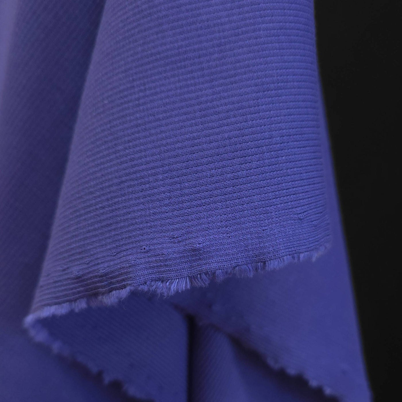 Organic Royal Rib | 2x2 blue dusk