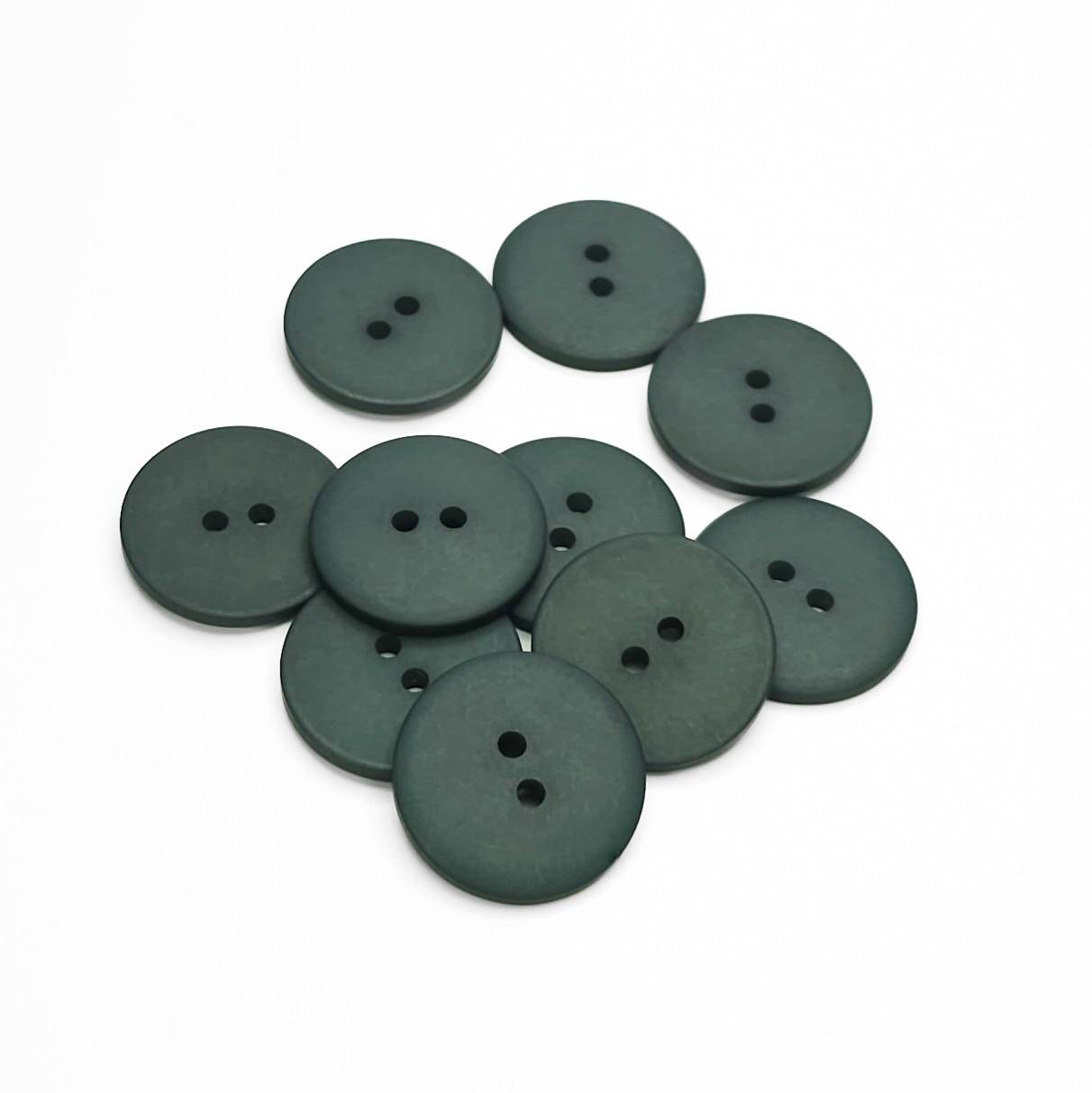 Buttons Dark Green 18 mm 