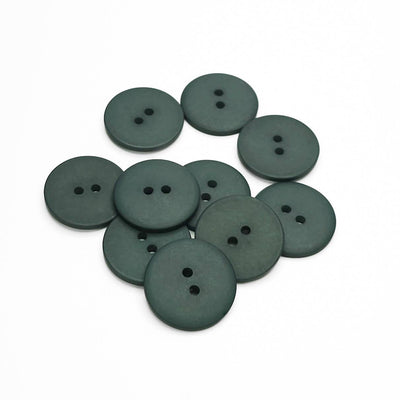 Buttons Dark Green 18 mm 