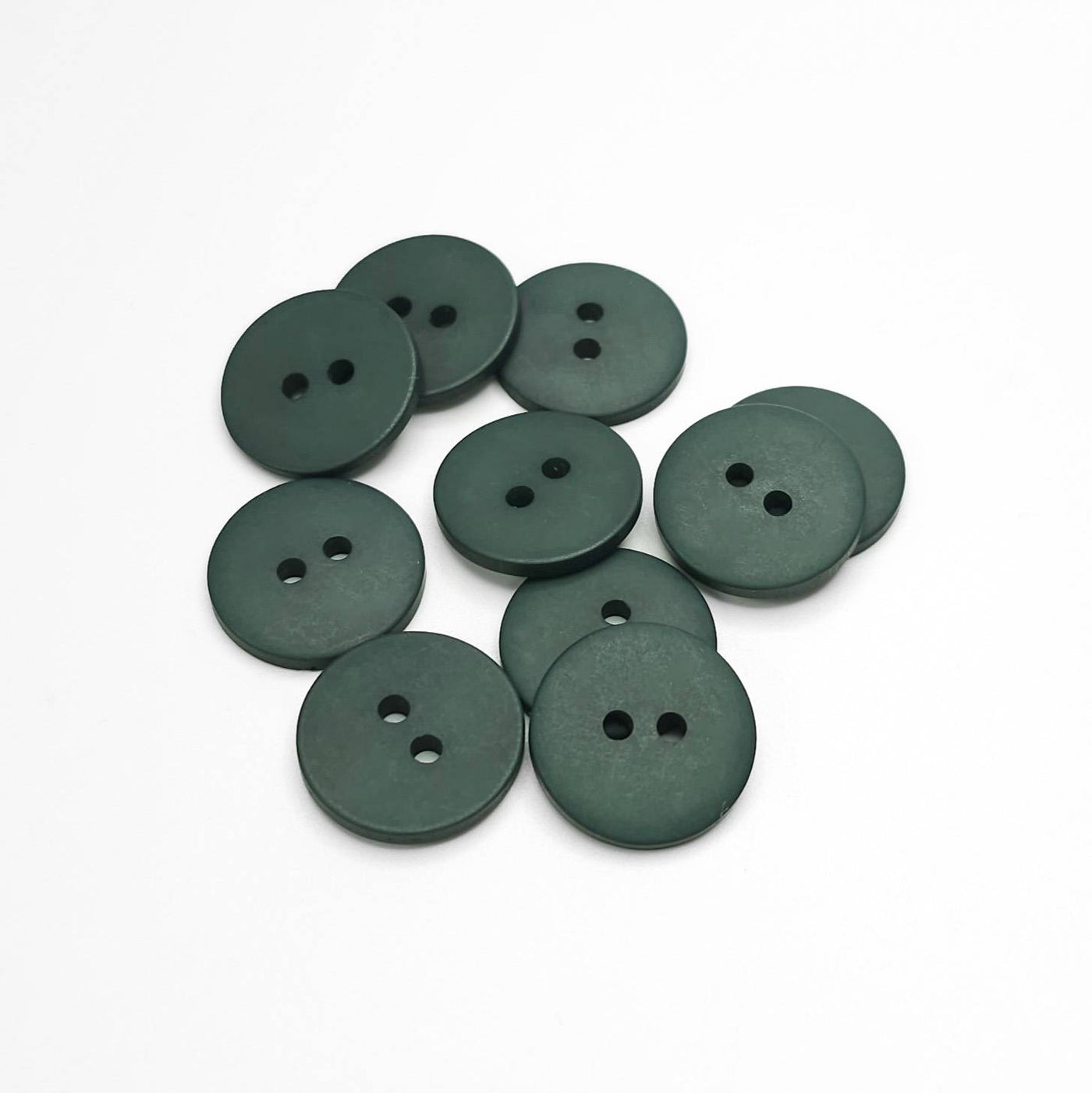 Buttons Green 15 mm 