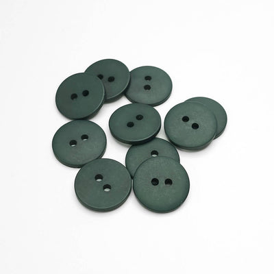 Buttons Green 15 mm 