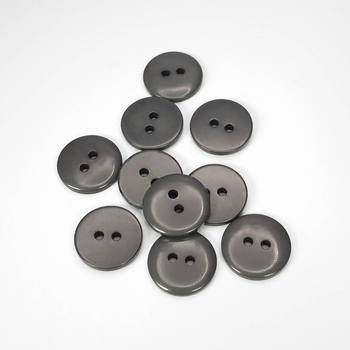 Buttons Gray 14 mm