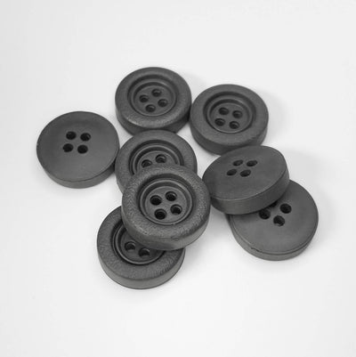 Buttons Dark Gray 18 mm
