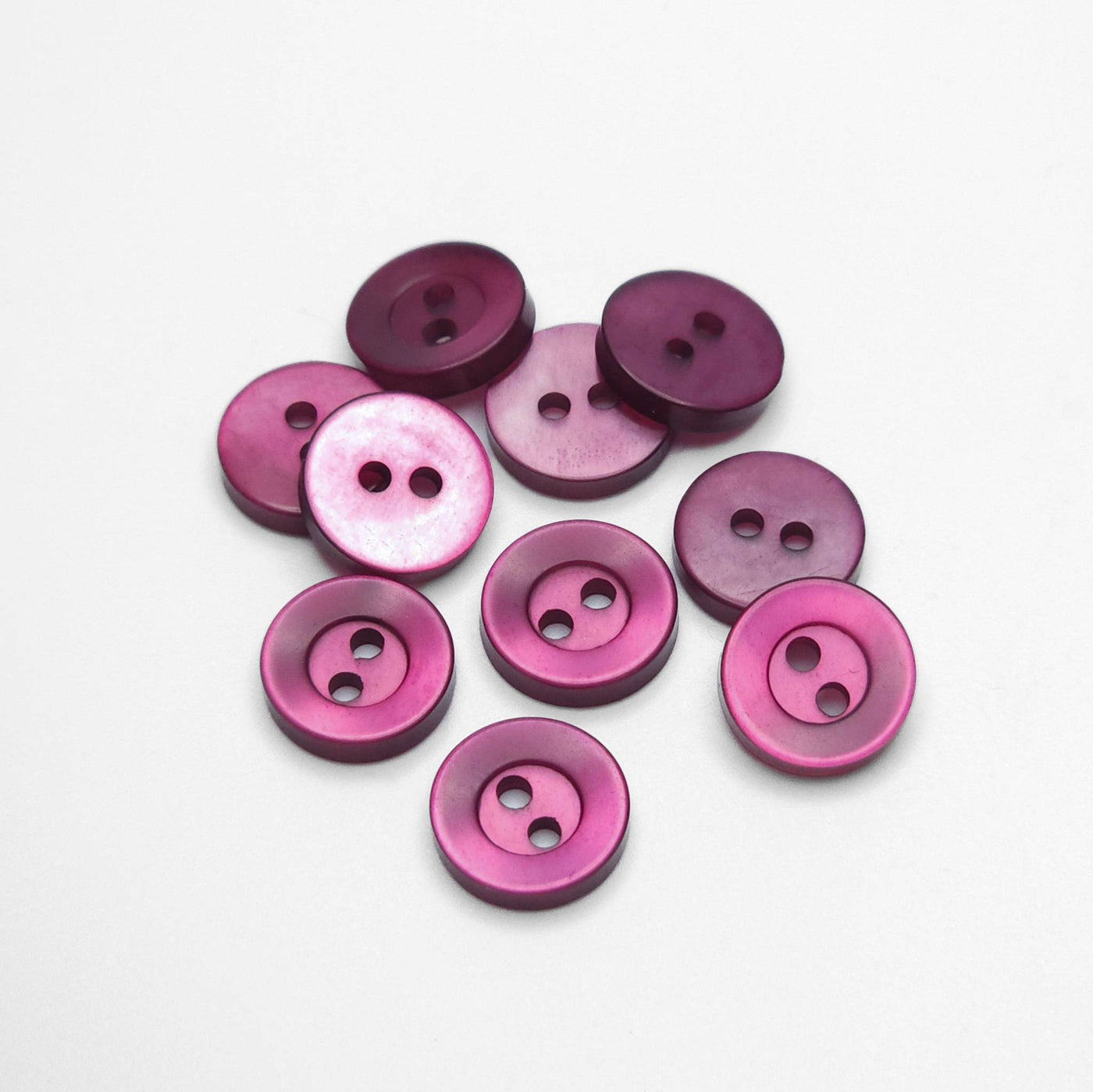 buttons pink 11mm