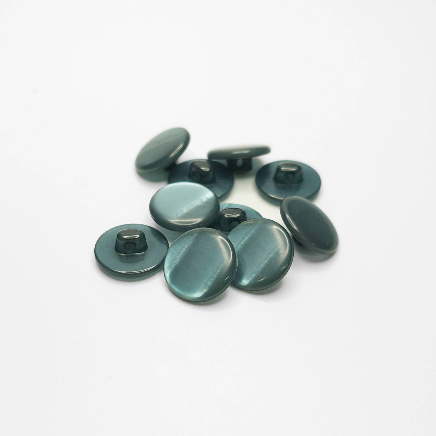 Buttons 15mm Teal