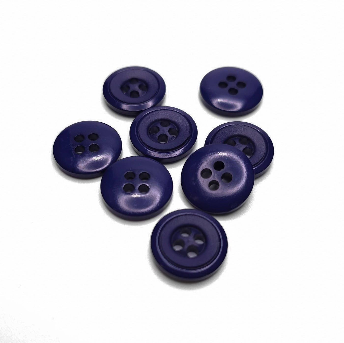 Buttons Purple 15mm