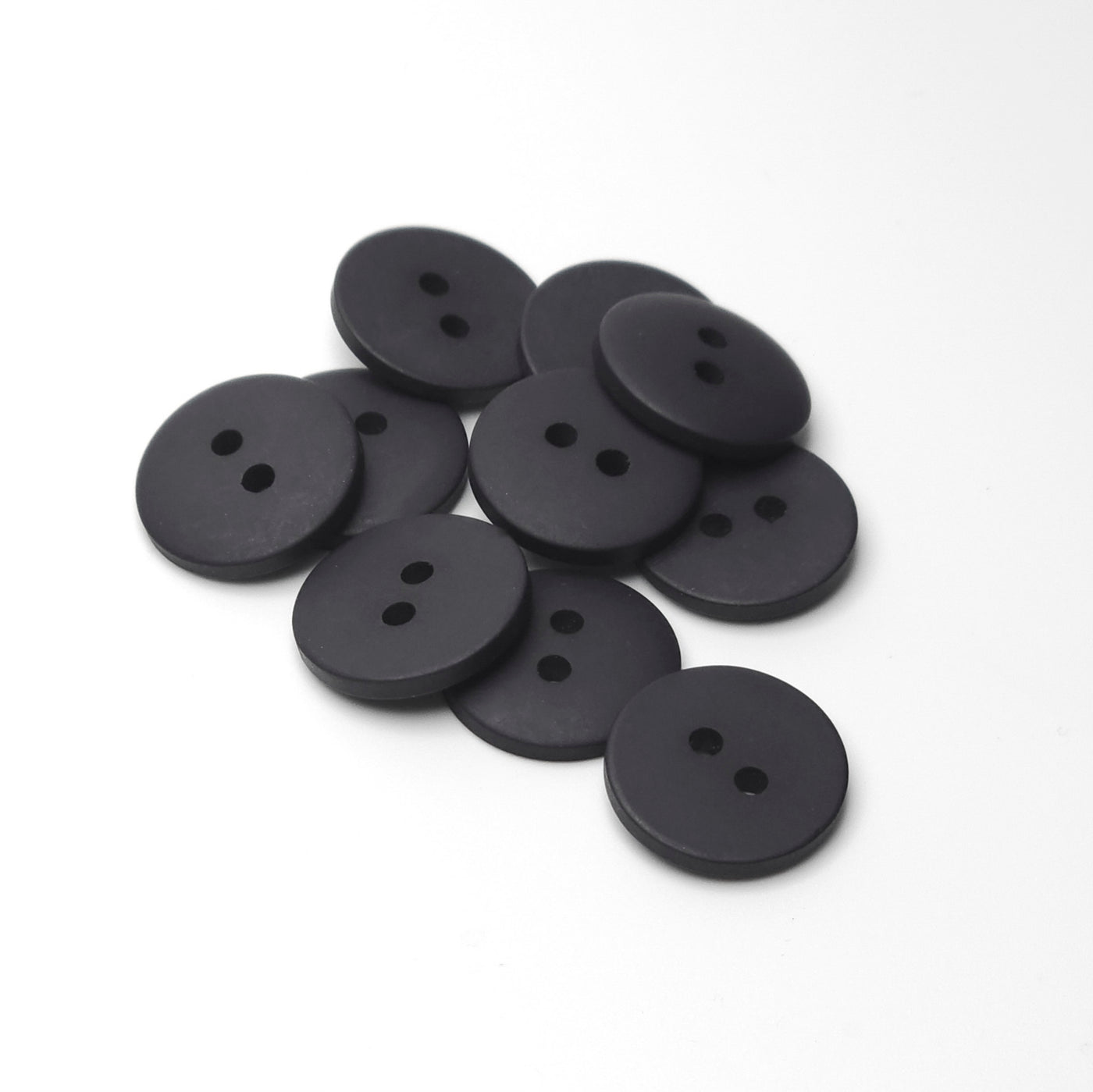 buttons black 15mm