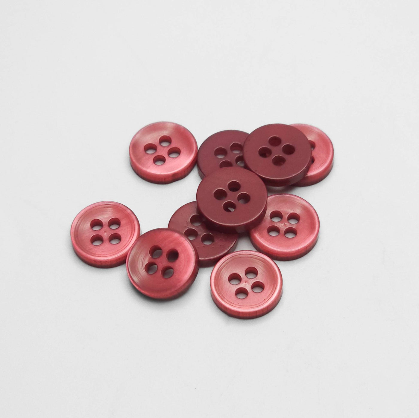 buttons red 10 mm