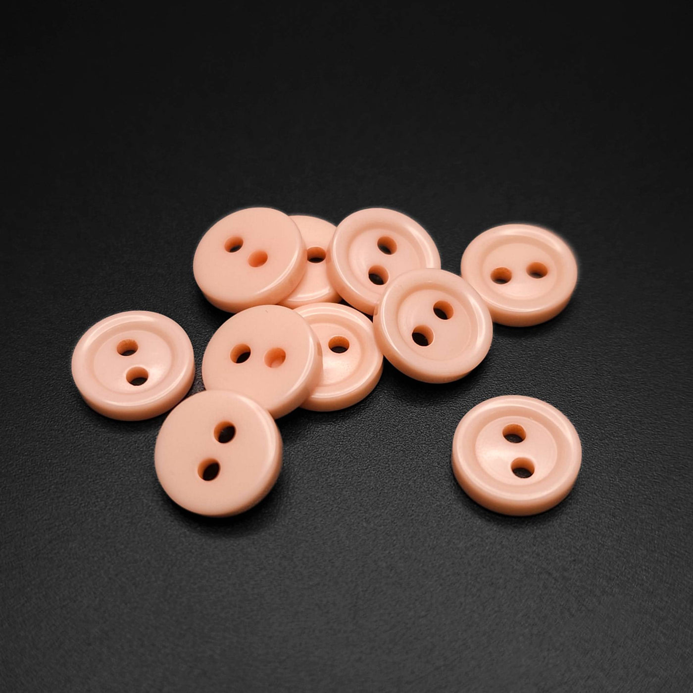 buttons pink 9 mm