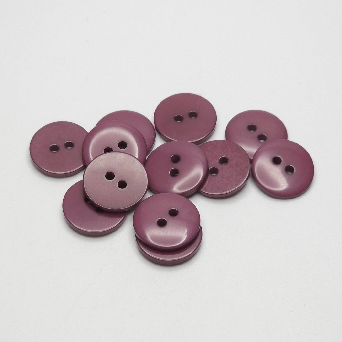 buttons mauve 15mm