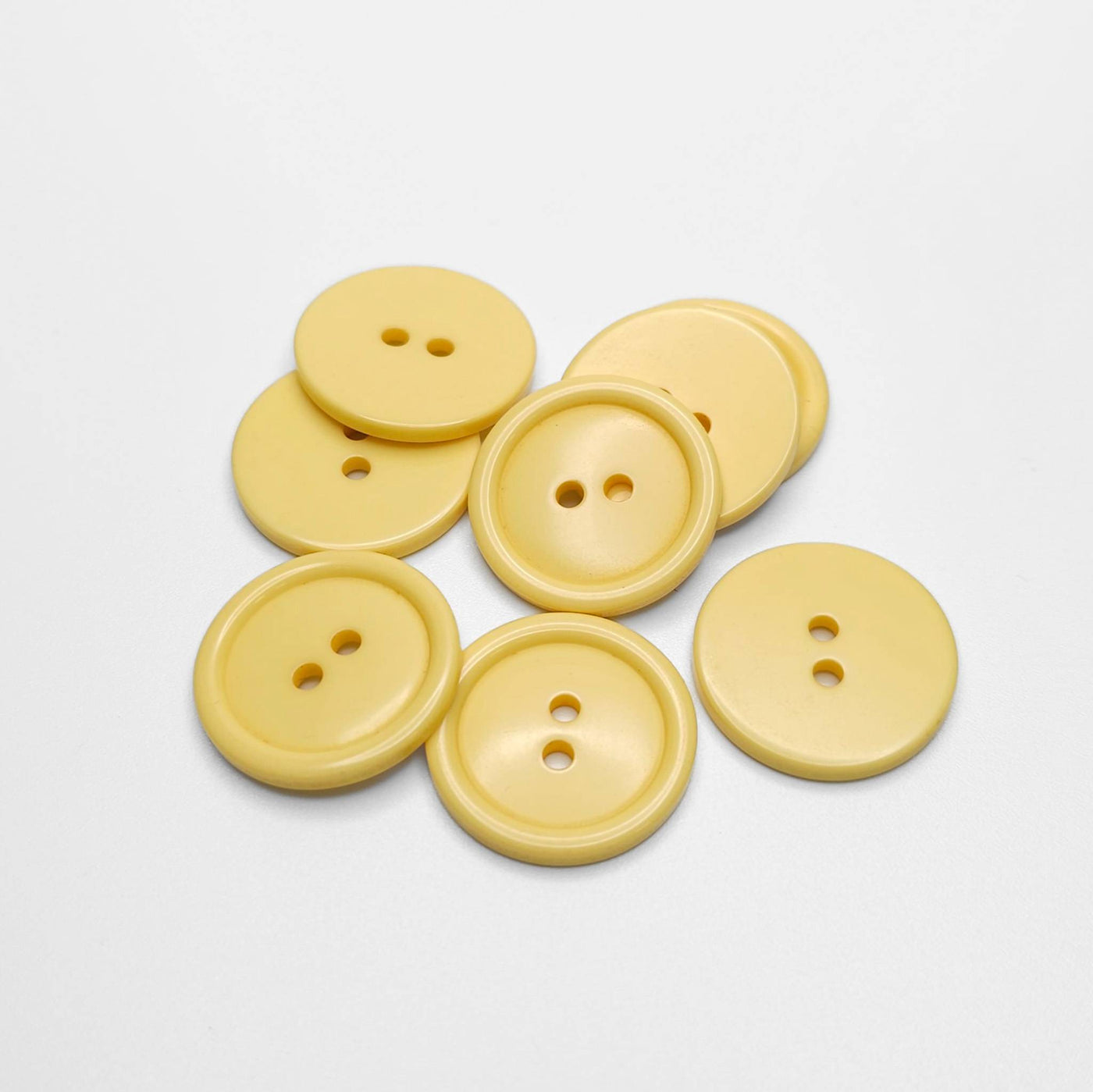 buttons 20mm yellow