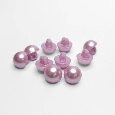 buttons 10mm light orchid