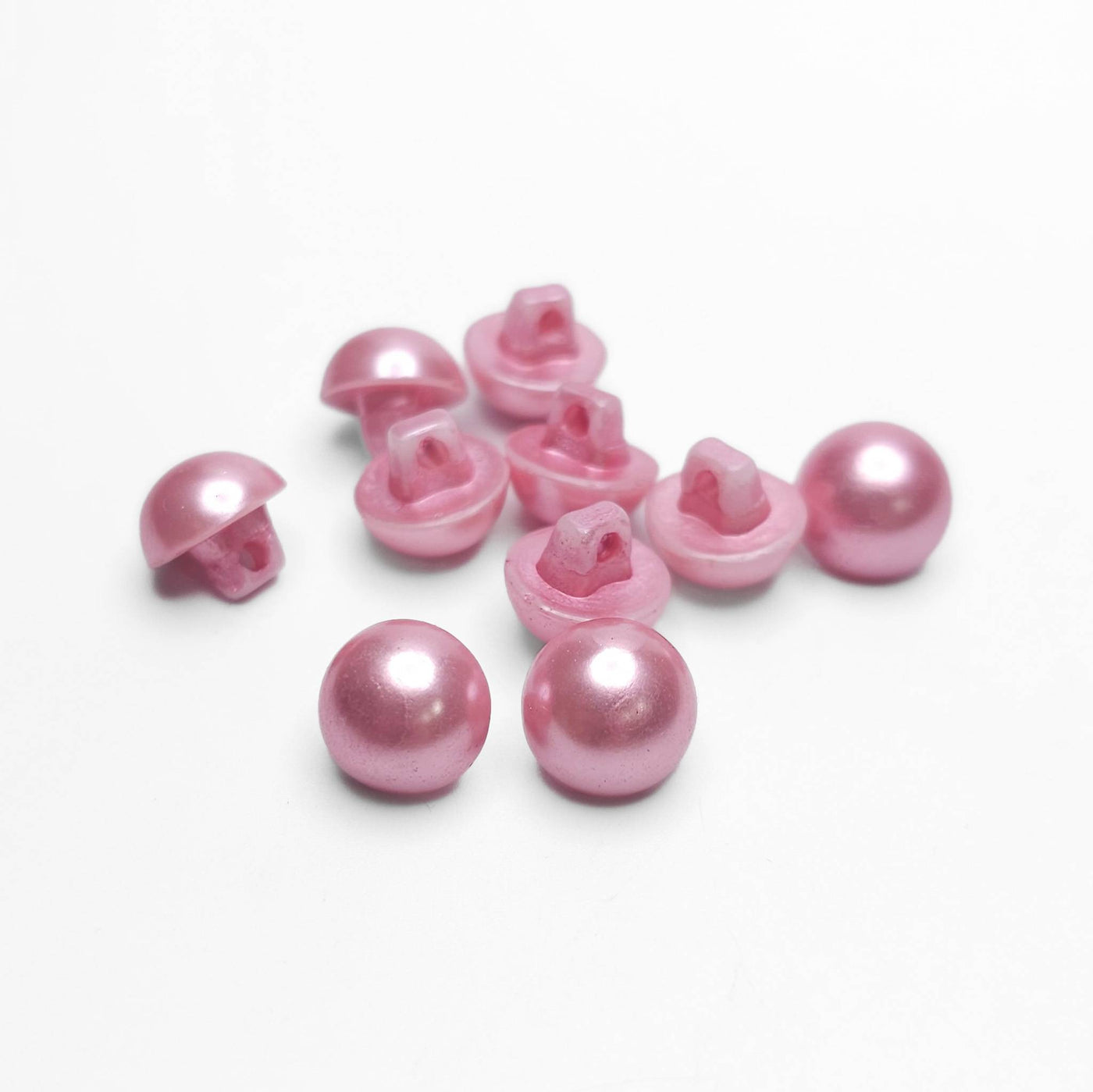 buttons 10mm pink