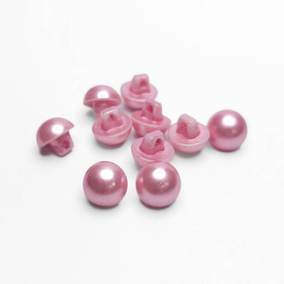 buttons 10mm pink