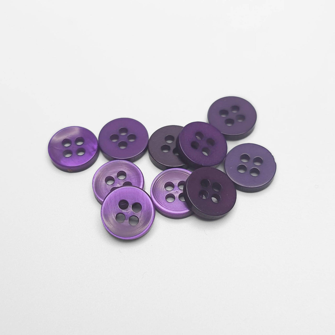 buttons purple 10mm