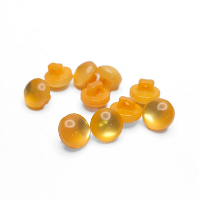 buttons 10mm marigold