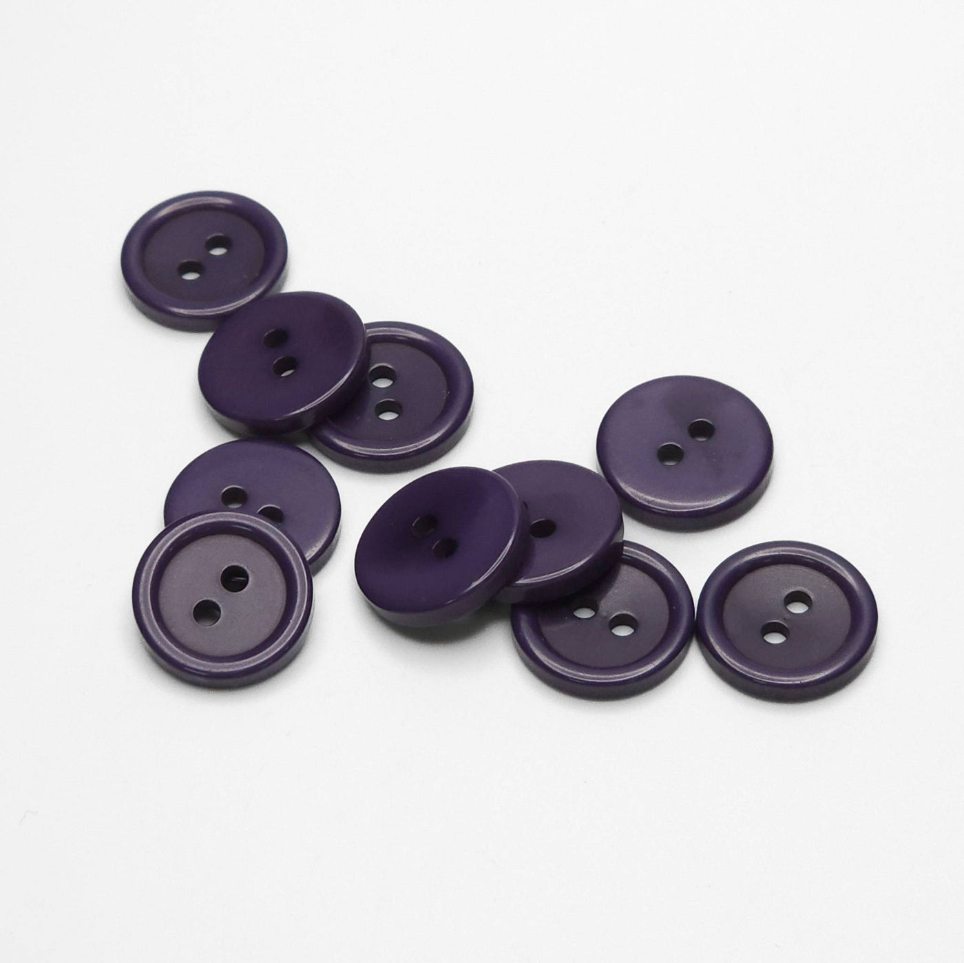 buttons purple 15mm