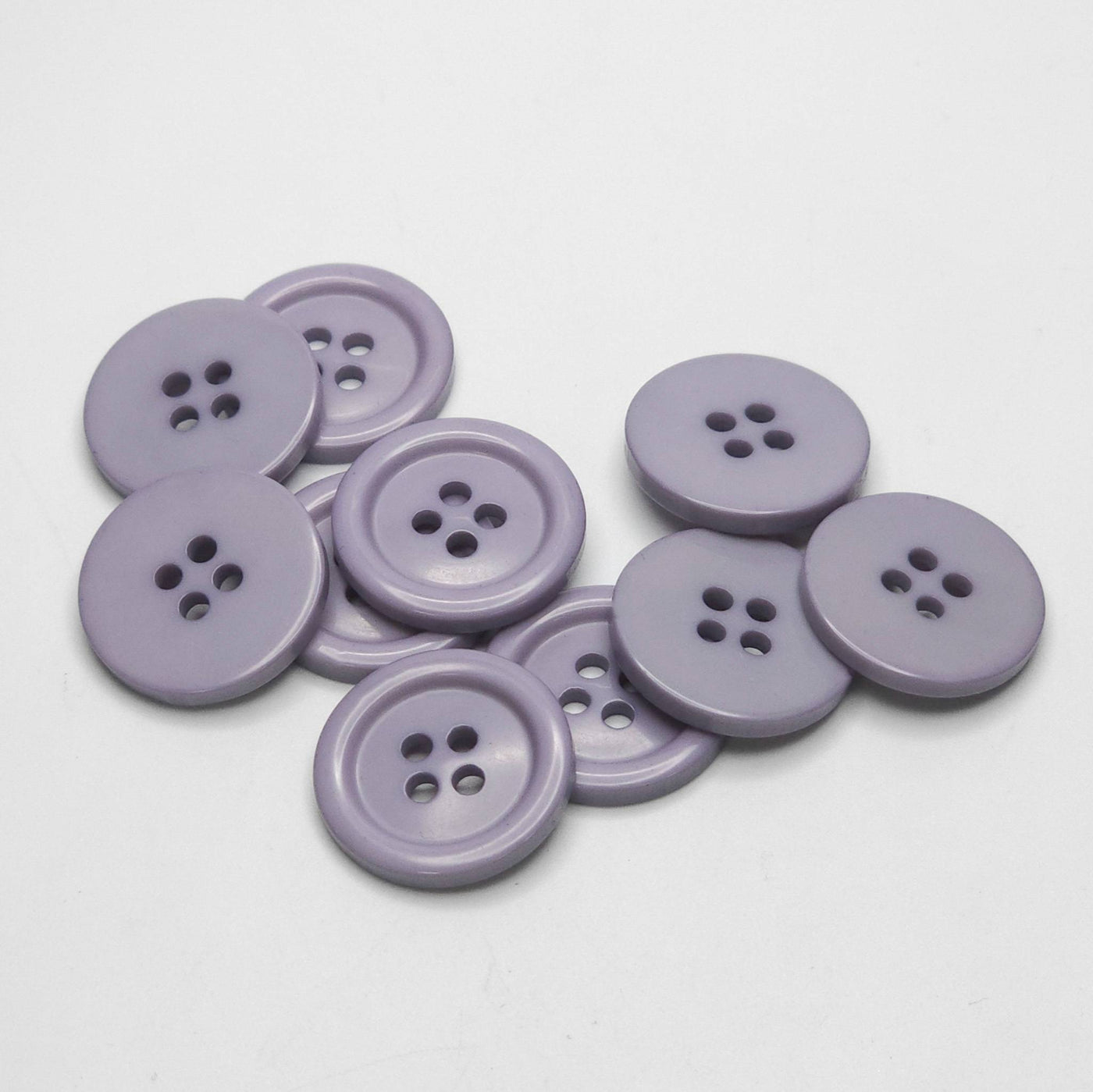 buttons 19mm purple