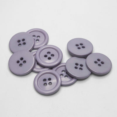 buttons 19mm purple