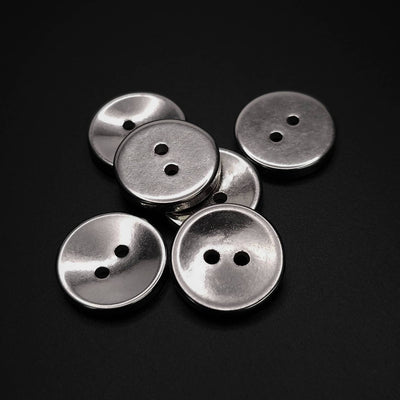 Buttons Silver 15 mm