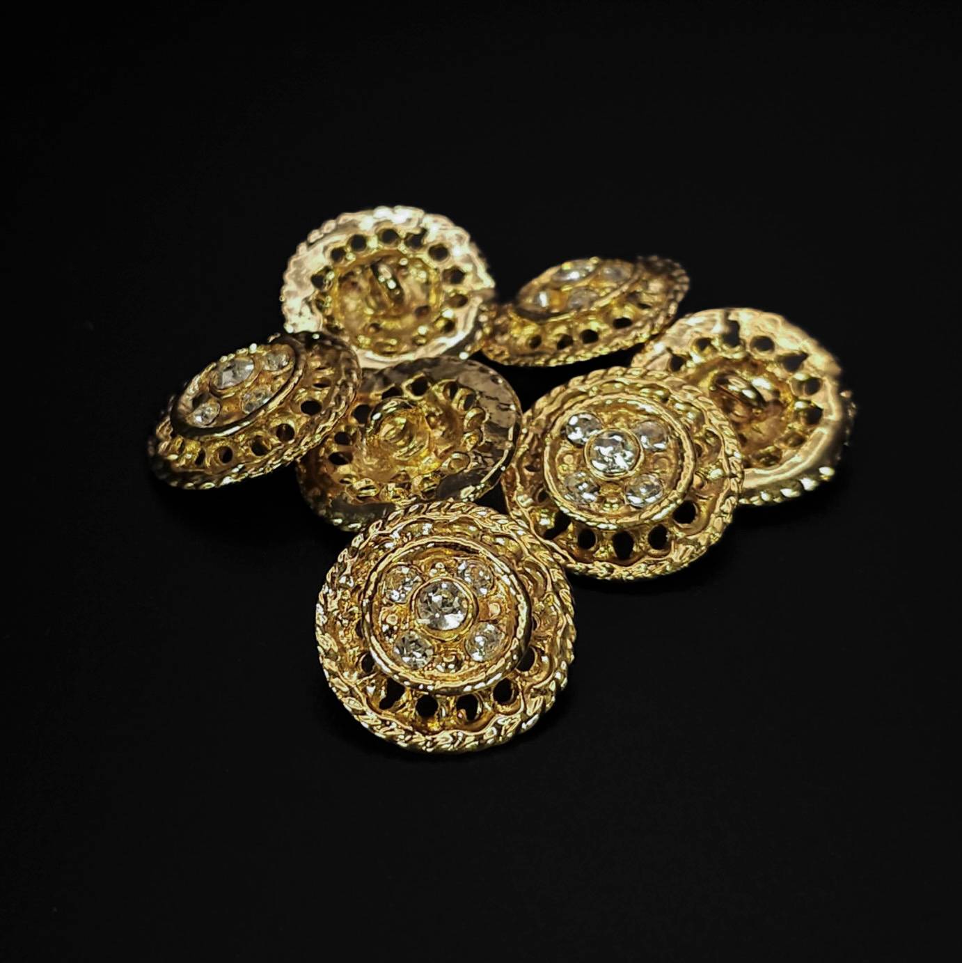 Buttons Gold 20 mm