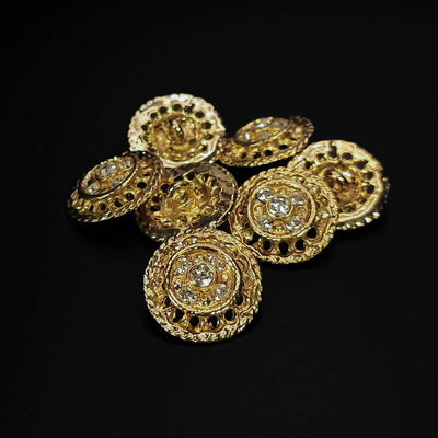Buttons Gold 20 mm
