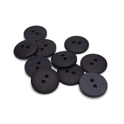 Buttons Very Dark Purple 14 mm