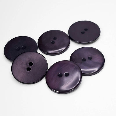 Buttons Dark Purple 17 mm
