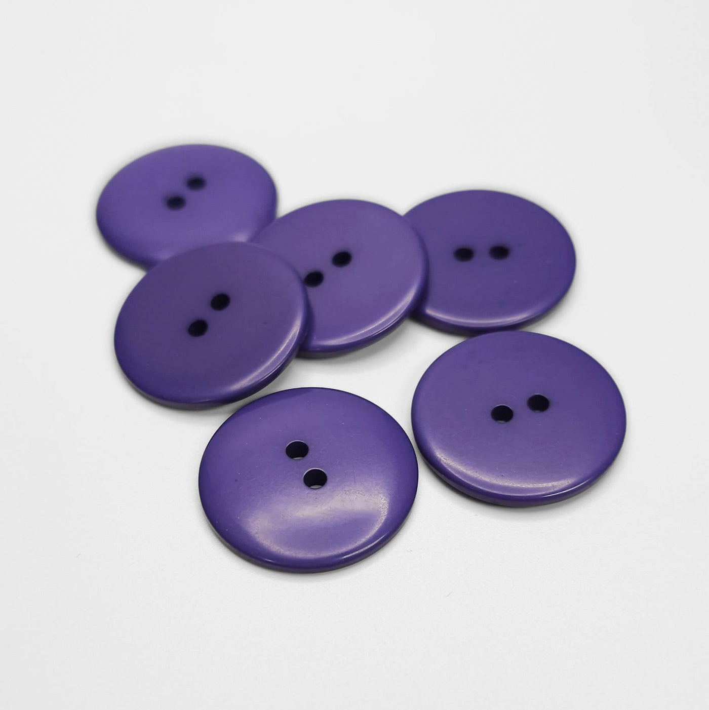 Buttons Purple 22 mm
