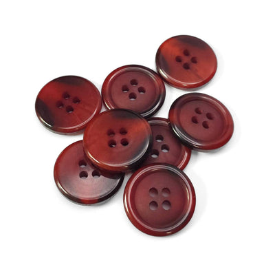 Buttons Reddish-Brown 20 mm 