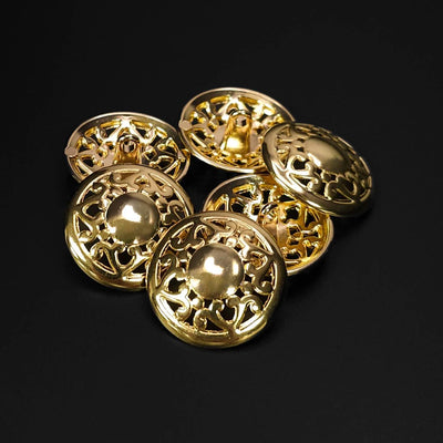 Buttons Gold 22 mm
