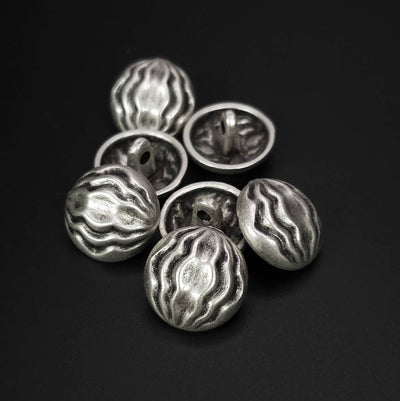 Buttons Silver 15 mm 