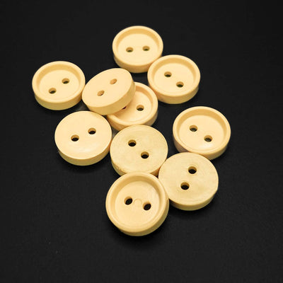 Buttons Yellow 11 mm