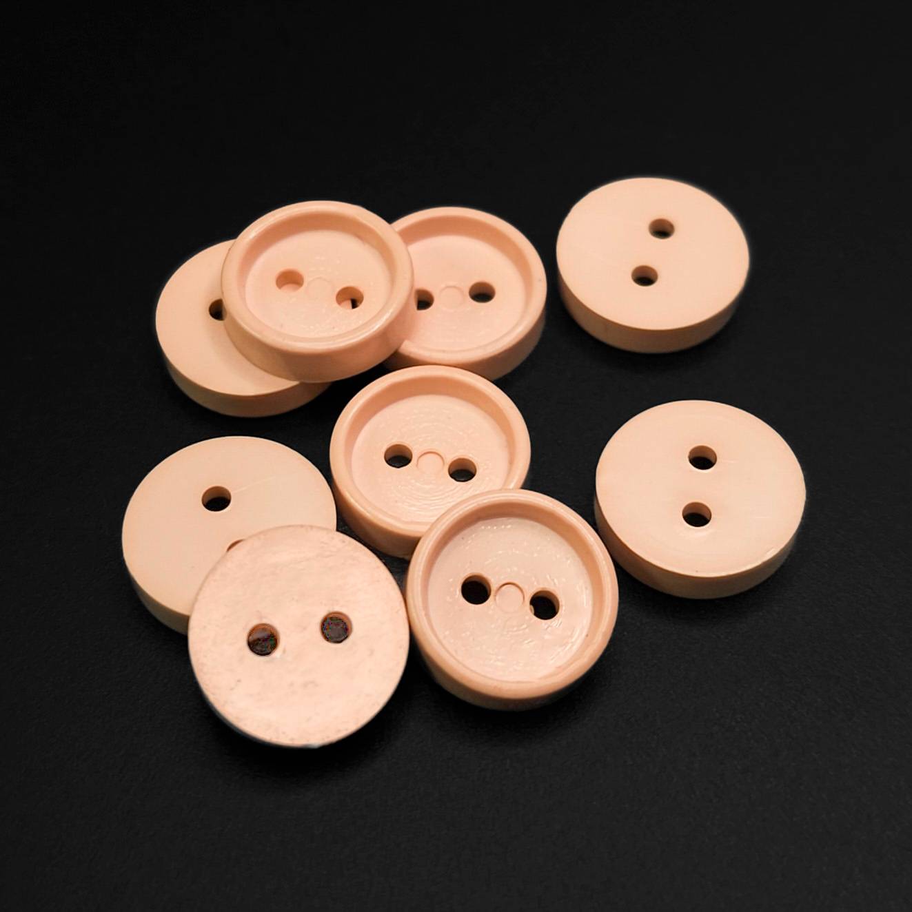 Buttons Pink 11 mm