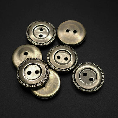 Buttons Antique Gold 15 mm