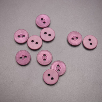 Buttons 10 mm - Mauve Taupe