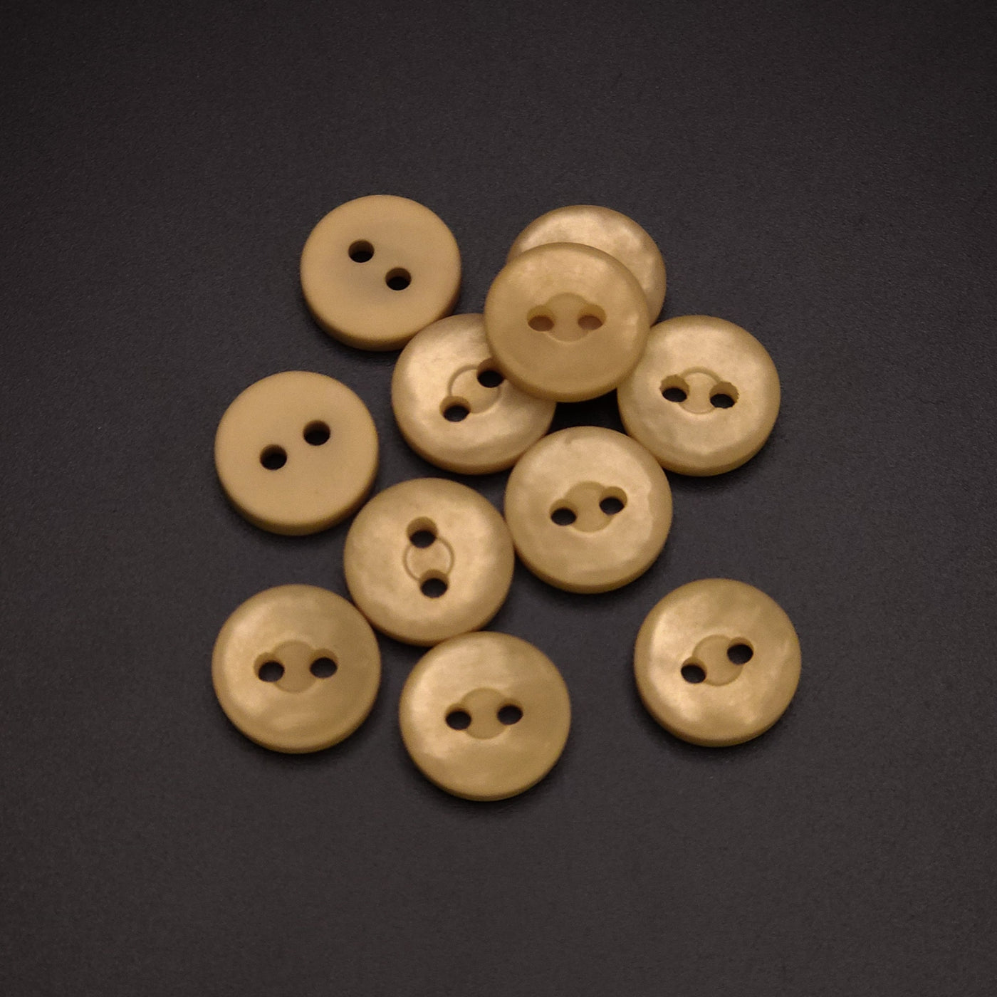 BUTTONS 10 MM - BEIGE