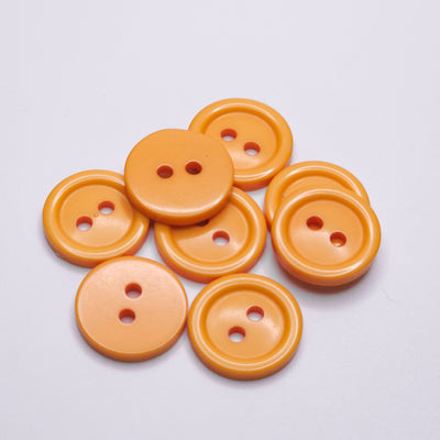 Buttons 14 mm - Orange
