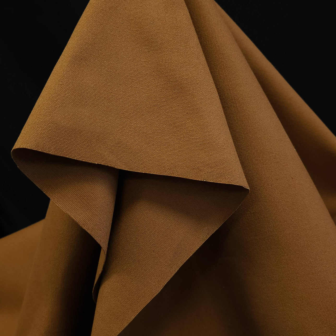 Cotton Duck Canvas - cognac