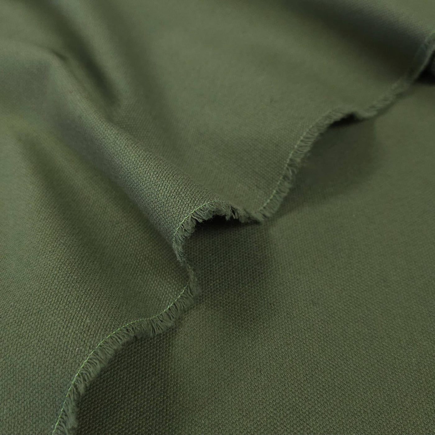 Cotton Duck Canvas - olive