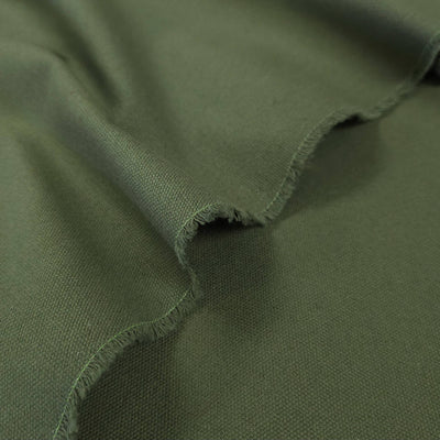 Cotton Duck Canvas - olive