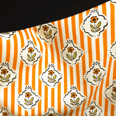 100% Cotton Canvas | Marigold Manor | Les Tissées Exclusive