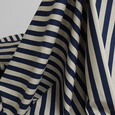 Sevenberry Canvas | Natural Stripes | Robert Kaufman