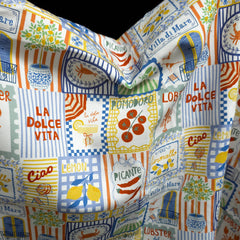 100% Cotton Canvas | La Dolce Vita | Les Tissées Exclusive